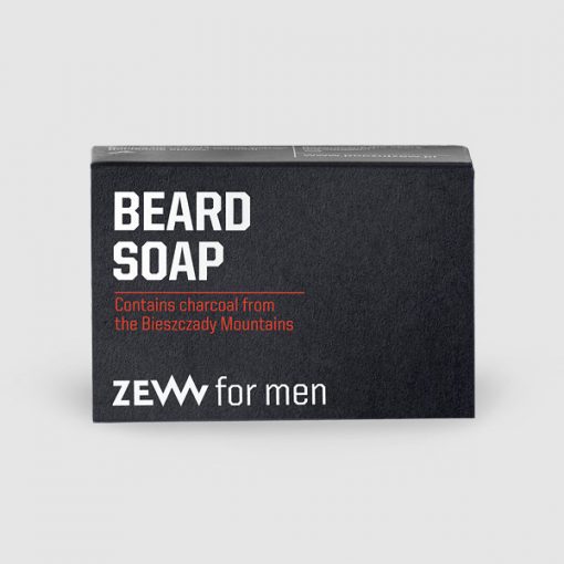 Beard Soap natural beard soap with charcoal from the Bieszczady Mountains cleanses, refreshes, conditions facial skin for a radically cleansed beard 85 ml use our special Beard Brush afterwards