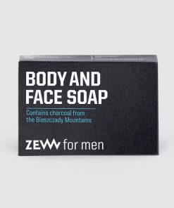 Body and Face Soap with charcoal natural body and face soap with charcoal from the Bieszczady Mountains cleanses, refreshes, moisturizes for all skin types 85 ml