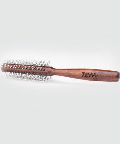 ZEW for men® Hair Brush a handy brush for styling hair and beards it does not electrify hair unisex wooden handle made of certified Bieszczady beech wood can be used with pomades, waxes and hair pastes
