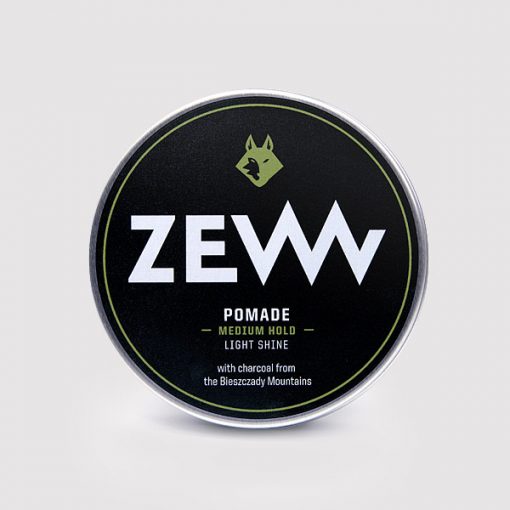 Charcoal Pomade medium hold – Light shine natural oils and activated carbon ensure hair care throughout the day – ideal for applying with both hands and a comb 100 ml